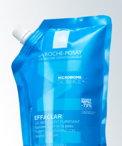 La Roche Posay Effaclar Yağlı ve Akneye Eğilimli Ciltler için Temizleme Jeli Yeniden Dolum Paketi - Refill 400ml - Görsel 3