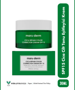 Maru.Derm Cica Cilt Tonu Eşitleyici Krem 15 SPF - 30 ML