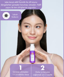 Maru.Derm Leke Karşıtı Güneş Kremi SPF 50+ PA++++ | Yeni Nesil Kore Filtreli 50 ML - Görsel 3