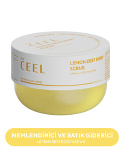 The Ceel Nemlendirici, Besleyici, Batık Giderici ve Arındırıcı Vücut Peelingi Limon Özlü 275 gr