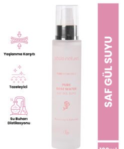 Bade Natural Gül Suyu Gözenek Sıkılaştırıcı Aydınlatıcı Ve Arındırıcı Tonik 0 Doğal Ve Saf 100 ml