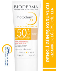 Bioderma Photoderm AR SPF50+ Kızarıklık Karşıtı Yüksek Korumalı Renkli Yüz Güneş Kremi 30 ml