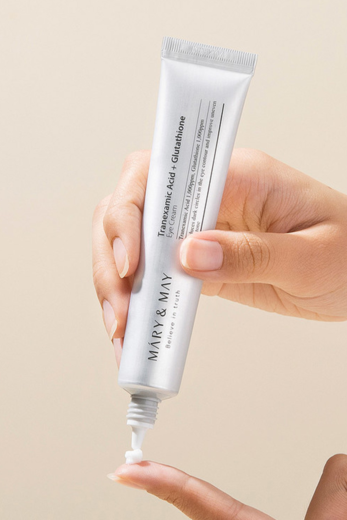Mary & May Tranexamic Acid+glutathion Koyu Halka Karşıtı Aydınlatıcı Göz Çevresi Kremi 12 Gr - Görsel 3