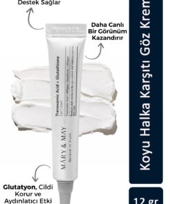 Mary & May Tranexamic Acid+glutathion Koyu Halka Karşıtı Aydınlatıcı Göz Çevresi Kremi 12 Gr