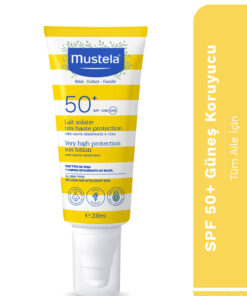 Mustela Çok Yüksek Koruma Faktörlü Güneş Losyonu Tüm Aile İçin Spf 50+ 200 ml