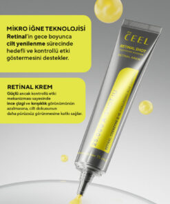 Alternative view of The Ceel Retinal Shot %0,1 Sıkılaştırıcı & Güçlendirici Krem Retinal,7x Hyaluronic Acid, Q10 15 ml