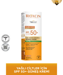 Bioxcin Sun Care Spf 50 Çok Yüksek Korumalı Güneş Kremi 50 ml Karma Yağlı Cilt - Kolajen Hyaluronik