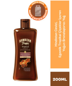 Hawaiian Tropic Tropical Tanning Oil Bronzlaştıcı Yağ 200 ml