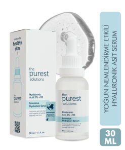 The Purest Solutions Yoğun Nemlendirme ve Dolgunlaştırıcı Etkili Yenileyici Cilt Bakım Serumu (Hyaluronic Acid %2 + B5)