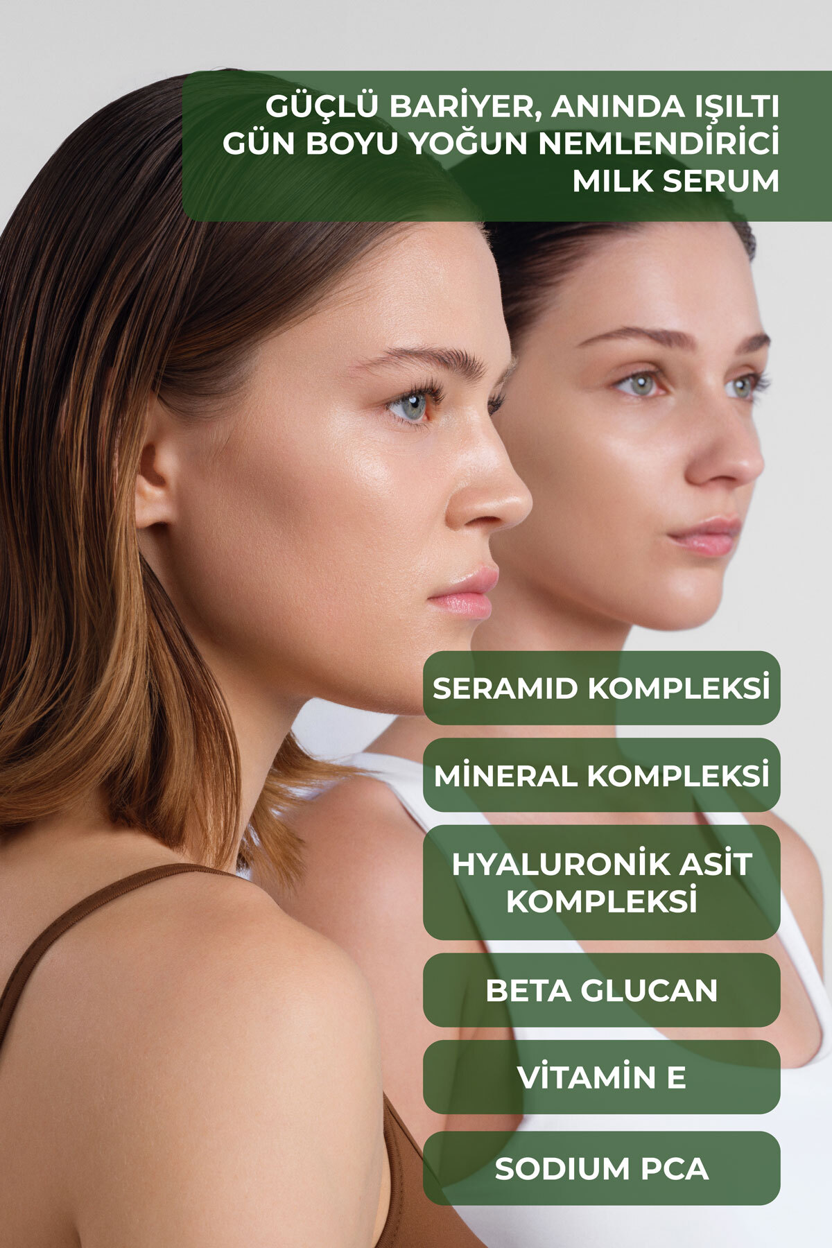 Lunova Milk Therapy Serum 150 ML | Yoğun Nem, Bariyer Güçlendirme, Makyaj Bazı Serum - Görsel 3