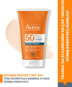 Avene Intense Protect SPF50+ Bebek, Çocuk & Yetişkinler için Yüksek Korumalı Yüz & Vücut Güneş Kremi 150ml