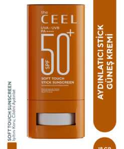 The Ceel Aydınlatıcı Etkili Yüksek Korumalı Stick Güneş Kremi SPF 50+ Shea & Kafein Özlü 18 gr
