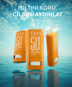 The Ceel Aydınlatıcı Etkili Yüksek Korumalı Stick Güneş Kremi SPF 50+ Shea & Kafein Özlü 18 gr - Görsel 3