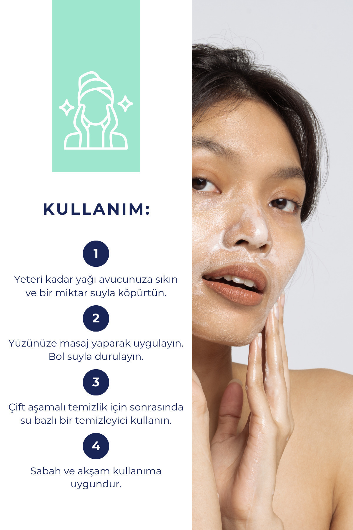 Licape İki Aşamalı Cilt Ve Makyaj Temizleme Yağı 400 ml - Görsel 3