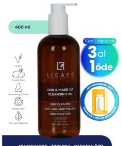 Licape İki Aşamalı Cilt Ve Makyaj Temizleme Yağı 400 ml