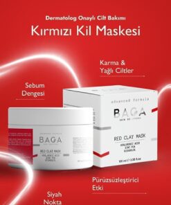 Baga Kırmızı Kil Maskesi