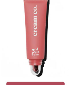 Cream Co. Nemlendirici Parlatıcı 3in1 Lip Balm | Dudak Bakım | Cupcake Rose Gülkurusu Hyaluronik Asit Seramid