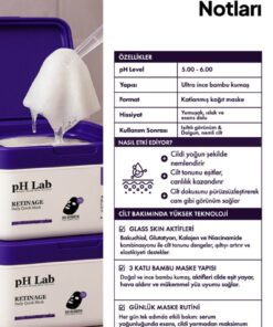 Alternative view of Ph Lab Phlab Retinage Daily Quick Günlük 30'lu Maske