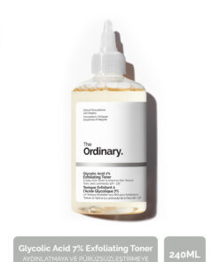 The Ordinary Glycolic Acid 7% Exfoliating Toner - Aydınlatmaya ve Pürüzsüzleştirmeye Yardımcı Tonik 240ml