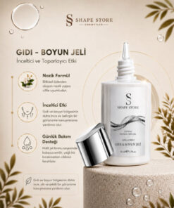 SHAPE STORE Gıdı ve Boyun Toparlayıcı & Sıkılaştırıcı Jel 50 ml V Shape Neck Lift Jawline Belirginleştirici Jel - Görsel 3