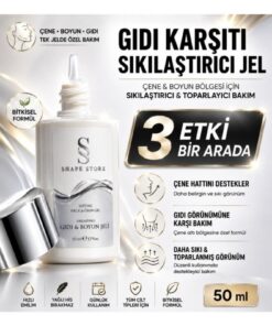 SHAPE STORE Gıdı ve Boyun Toparlayıcı & Sıkılaştırıcı Jel 50 ml V Shape Neck Lift Jawline Belirginleştirici Jel
