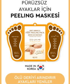 Mjcare Miracle Foot Peeling Pack - Mjcare Çorap Tipi Ayak Peeling Maskesi