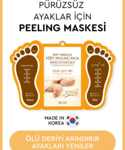 Mjcare Miracle Foot Peeling Pack - Mjcare Çorap Tipi Ayak Peeling Maskesi