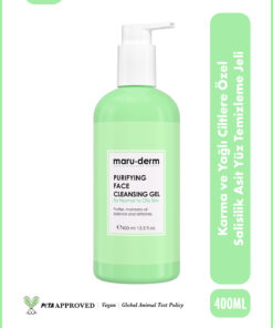 Maru.Derm Karma Ve Yağlı Ciltlere Özel Salisilik Asit Yüz Temizleme Jeli 400 ML