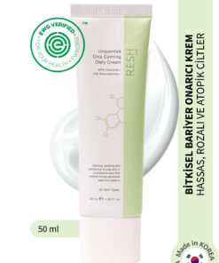 RESH LAB Unscented Cica Calming Daily Cream - Bariyer Onarıcı Nemlendirici Krem 50ml