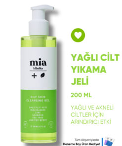 mia klinika Yağlı Akneli, Sivilceli Ve Kusurlu Ciltler İçin Yüz Yıkama Jeli