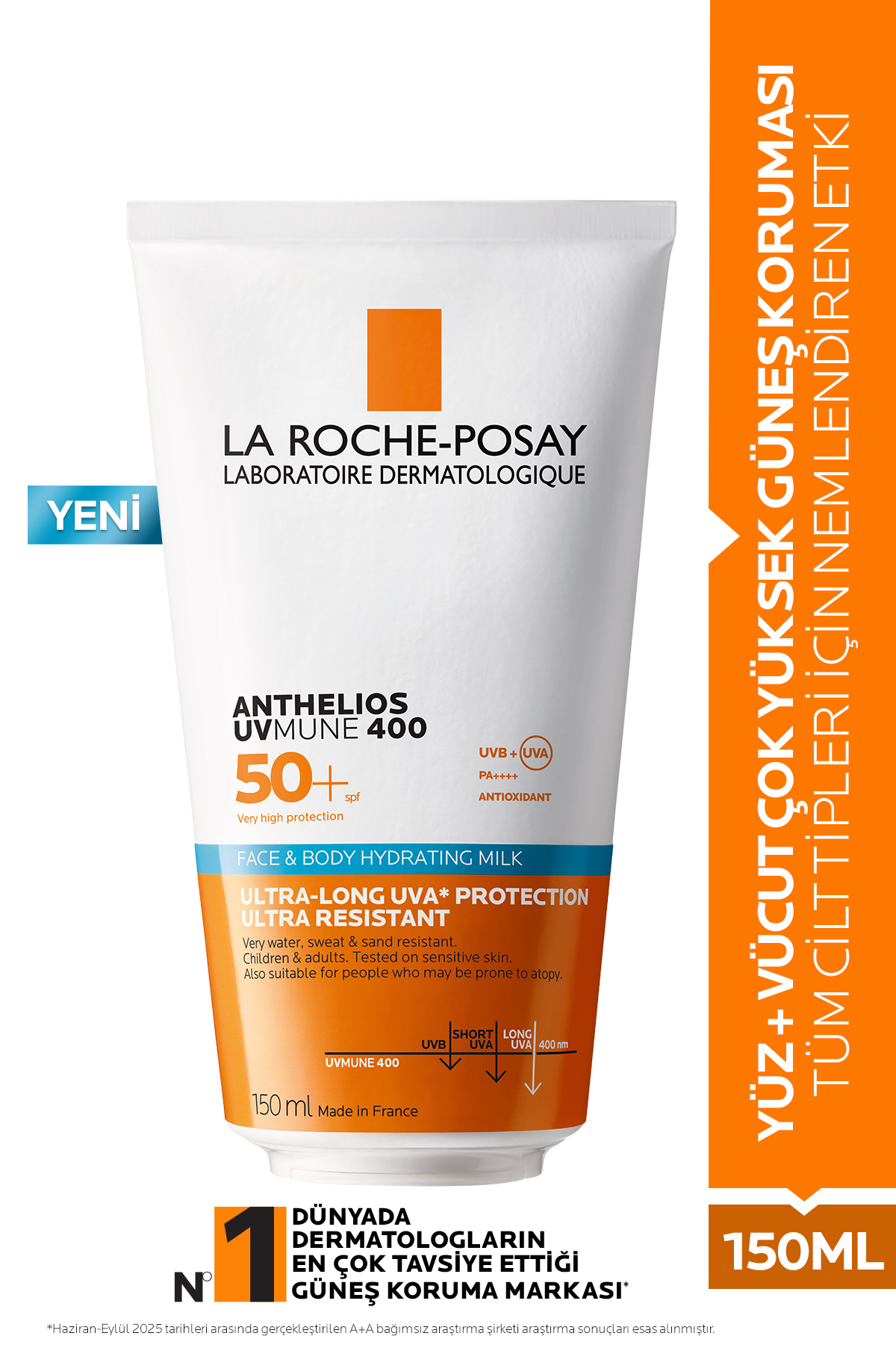 La Roche Posay Anthelios UVMune 400 Face Body Hydrating Milk 150 ml