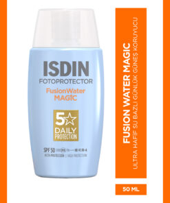 ISDIN Fotoprotector Fusion Water Magic Spf50 50 ml Su Bazlı Ve Iz Bırakmayan Yüz Güneş Kremi