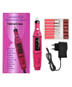 TeknoClass Elektrikli Tırnak Törpü Seti Manikür Pedikür Protez Tırnak Ayak Nasır Ve Mantar Temizleme Makinesi