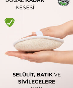 BEYZANA 0 Doğal Kabak Kesesi Lif Selülit Ve Batık Karşıtı