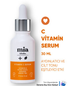 mia klinika Cilt Aydınlatıcı C Vitamini Serumu