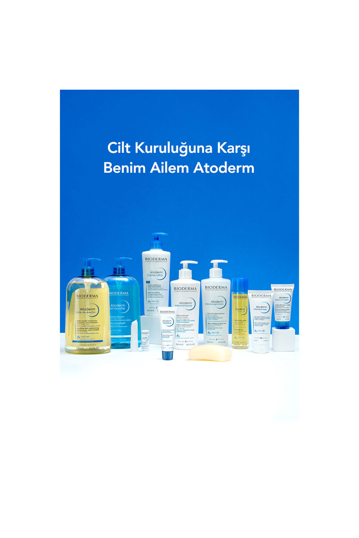 Bioderma Atoderm Intensive Baume Nemlendirici Bakım Kremi 500 ml PUANSIZDIR - Görsel 3