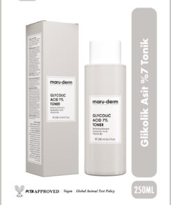 Maru.Derm Glikolik Asit %7 Aydınlatıcı & Leke Karşıtı Tonik 250 ML