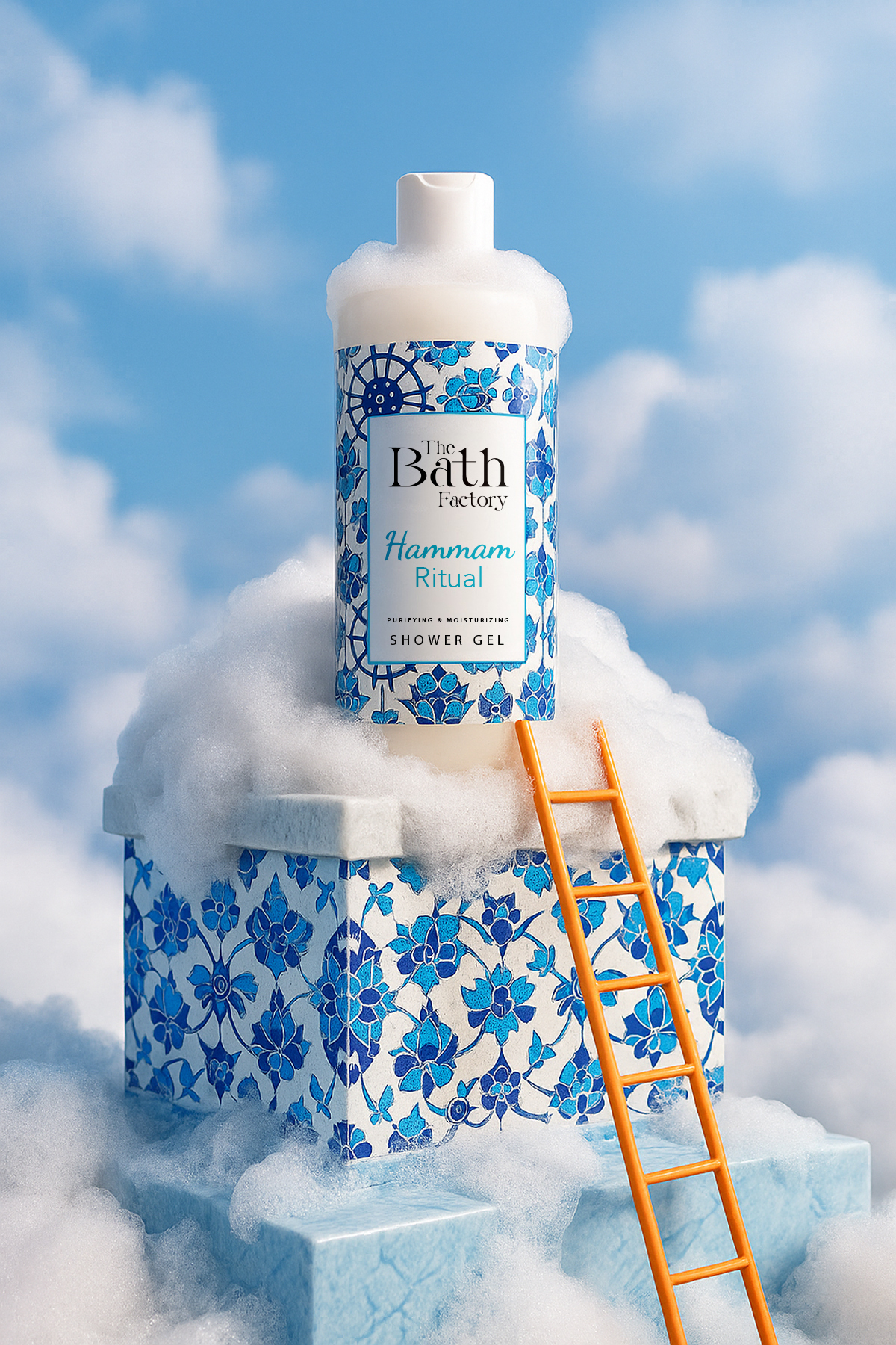 THE BATH FACTORY Nemlendirici ve Besleyici Hammam Ritual Duş Jeli 400 ml - Görsel 3