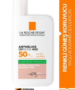 La Roche Posay Anthelios Uvmune 400 Oil Control Fluid Renkli Güneş Kremi Spf50+ 50ml
