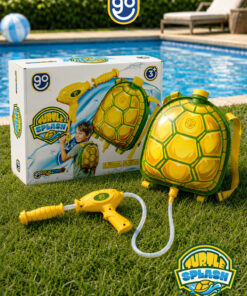 Go Toys Turtle Splash Su Çantası 1400ML - Su Tabancası Çantalı Oyuncak