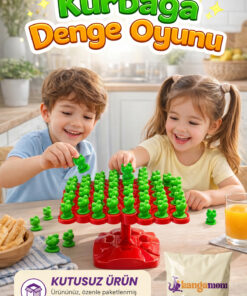 M&H Frogg Denge Oyunu - Eğitici ve Öğretici 2 Kişilik Eğlenceli Oyun