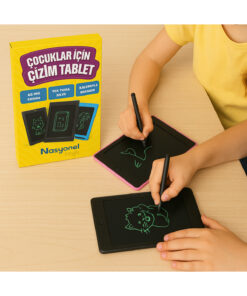 Alternative view of NASYONEL TOYS Digital Çocuk Yazı Çizim Tableti Lcd 8.5 Inc Ekranlı Ve Bilgisayar Kalemli