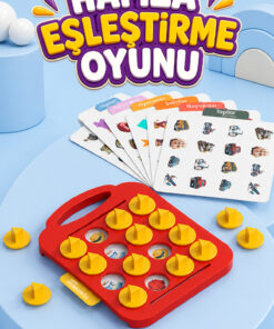 M&H Hafıza Eşleme Oyunu - Eğitici ve Öğretici Hafıza Güçlendiren Oyun