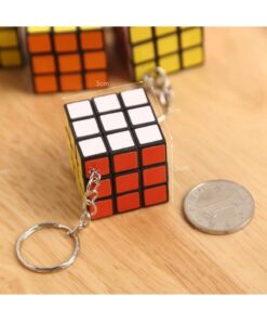Alternative view of Genel Markalar 1 adet Mini Rubik Zeka Küpü Sabır Küpü Anahtarlık 3 X 3 Cm 1 Ad.