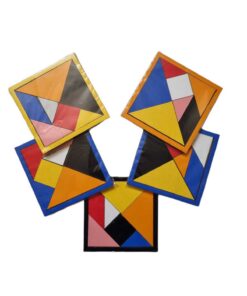 Okçu Ahşap Tangram Oyuncak 1 Adet
