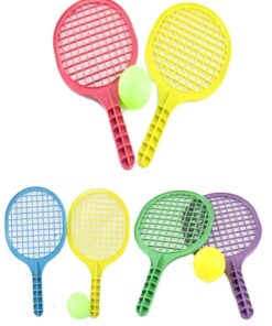 Hyd Oyuncak 10'lu Set Plastik Raket Karne Hediyesi Okul Öncesi Hediyelik 16 Cm Mini Boy Tenis Raketi - Görsel 3