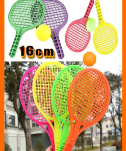Hyd Oyuncak 10'lu Set Plastik Raket Karne Hediyesi Okul Öncesi Hediyelik 16 Cm Mini Boy Tenis Raketi