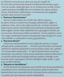 Alternative view of ACUTO Beyaz Seramik Hamuru 1 Kg Kil Ebeşuar Seti 6x15 ml Akrilik Set 25 ml Vernik Ahşap Merdane Zımpara