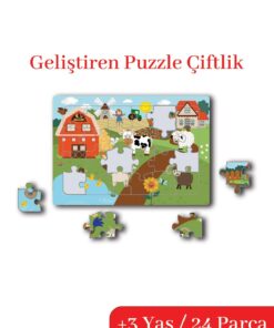 Çocuk Akademi Puzzle Çiftlik