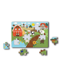 Çocuk Akademi Puzzle Çiftlik - Görsel 3